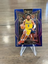 2024-25 Panini Select - Concourse Bronny James #90 Blue (RC)