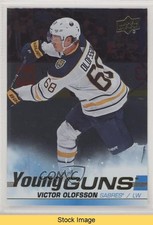 2019-20 Upper Deck Young Guns Silver Foil Victor Olofsson #207 READ db9