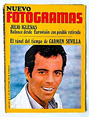 Julio IGLESIAS - EUROVISION 1970 Spanische Presse