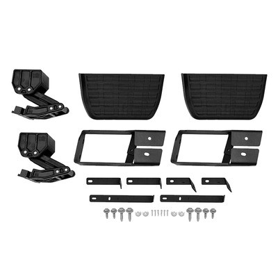 Amp Research 75316-01A, One Black Plastic Bed Step Fits 16- Toyota Tundra Perfor