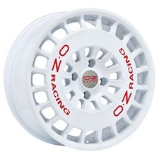 ALUFELGE OZ RACING RR40 FUR VOLKSWAGEN GOLF IV R32 7.5X18 5X100 RACE WHITE RED