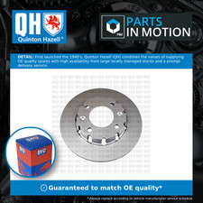 2x Brake Discs Pair Solid fits CITROEN C4 X 1.2 Rear 2022 on 249mm Set QH New