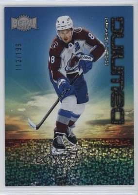 2024-25 Skybox Metal Universe Dawning Speckle 113/199 Cale Makar #16DW 18d6