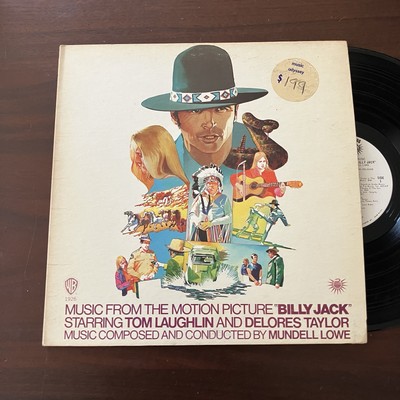 Music From Billy Jack OST Warner WS 1926 WHITE LABEL PROMO Excellent