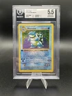 1999 POKEMON BASE SET 1ST EDITION SHADOWLESS #2 BLASTOISE-HOLO BGS 5.5 EX+