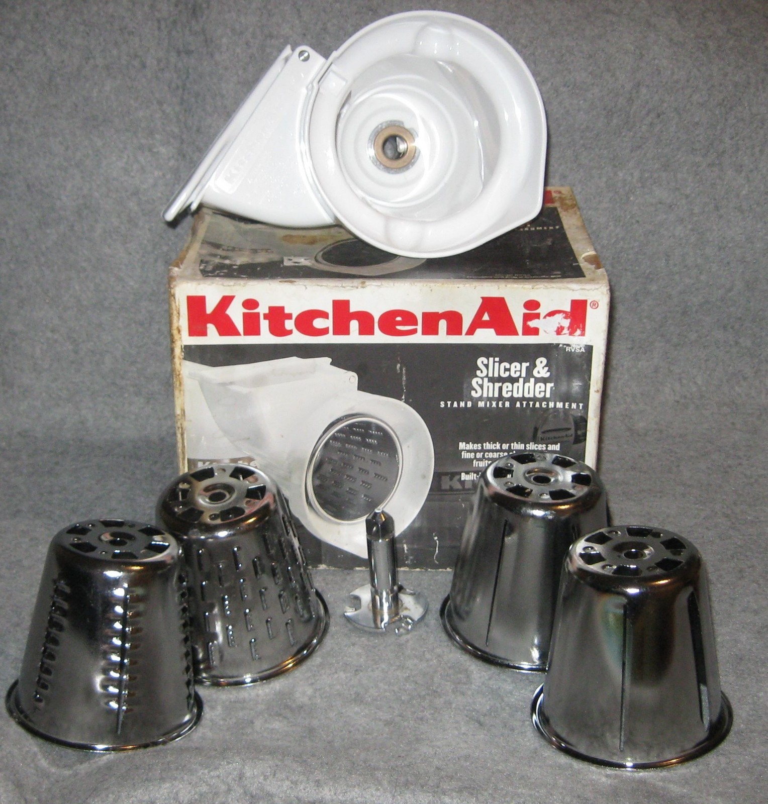 KitchenAid Rotor Slicer Shredder And Shaft RVSA Stand Mixer Attachment