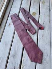 VNTG Michael Schumacher Ferrari F1 Racing Tie Signature Logo Print