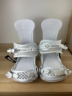 Union Men's Force Classic Snowboard Bindings Size M White New