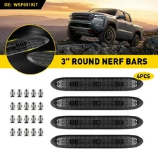 Universal Step Pads 4Pcs For Truck with 3" Round Nerf Bars Left & Right Side USA