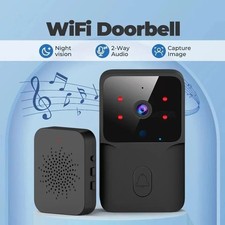 WiFi Smart Wireless Video Security Doorbell Ring Phone Camera Door Bell Intercom