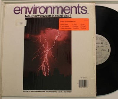 N/A Lp Environments Disc 4 On Syntonic Research Inc. - Vg++  (In Shrink!)