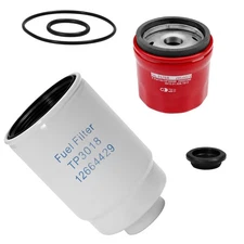6.6L Duramax Diesel Fuel Filter Kit For 01-16 Chevy Silverado 2500HD GMC TP3018