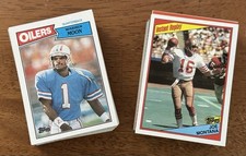 1970s 1980s Vintage Football Card Collection Lot 125 Cards Montana, Young, More!