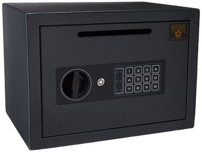 Drop Safe - Digital Compact Steel Money Security Box with Keypad, .54 Cubic Feet