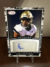 2022 Sage Artistry Kyric McGowan Auto Autograph #A-KM3- Georgia Tech