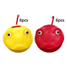 6x Musical Castanets Rhythm Toys Classroom Cute Cartoon Music Teaching Aids