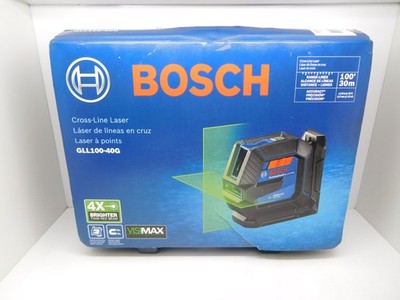 Bosch GLL100-40G 100 ft. Green Laser Level Self Leveling with VisiMax Technology