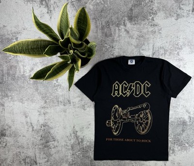 ACDC 1999 Herren Small Metal Rock Tour Rap Faded Merch Devil Band T-Shirt Trikot