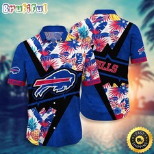 NFL Buffalo Bills Hawaiian Shirt Flower Island Inspired Shirt