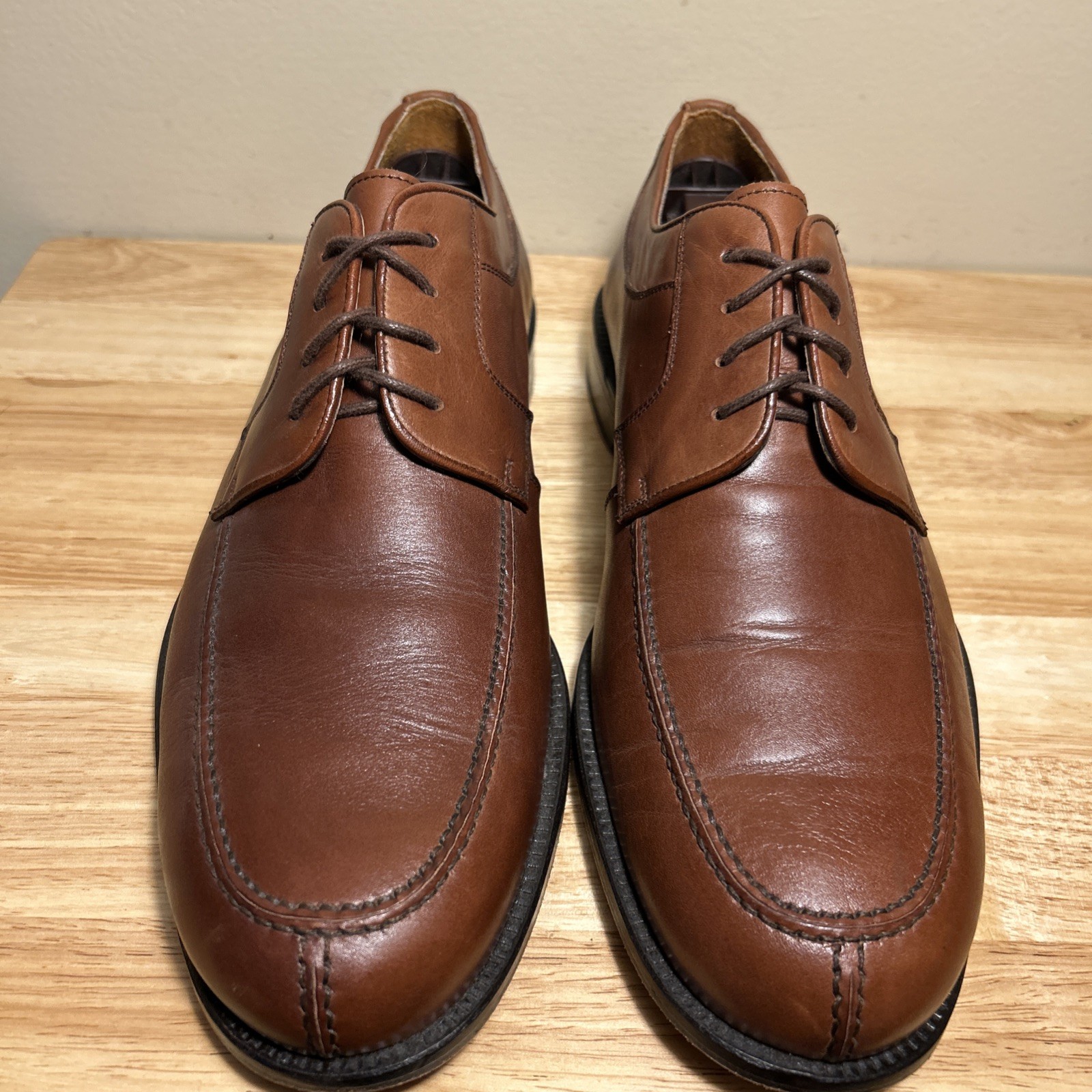 Sandro Moscoloni Brown Leather Split Toe Lace Up … - image 3