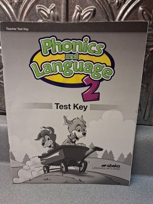 Abeka Phonics & Language 2 Test Key