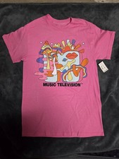 MTV Pink Graphic T Shirt