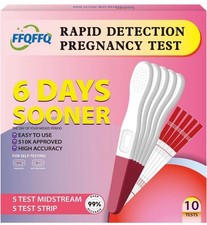 Pregnancy Test Early Detection with Ultra High Sensitivity Exp 4-9-2026
