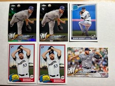 Brandon Woodruff RC Lot Of 6 Cards