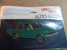 NOS Unipart/ BL. Triumph Dolomite AutoGold Wall plaque. Ideal present. Very nice