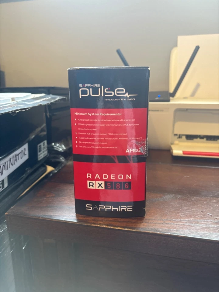 Rx580 OC-over clocked great condition 4gb ddr5 sapphire pulse  - Image 2 of 4
