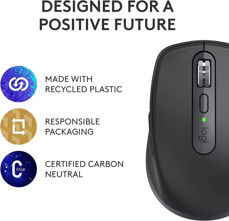 Logitech MX Anywhere 3S for Business – Wireless Mouse, Quiet Clicks, Compact, 8K - Image 2 of 4