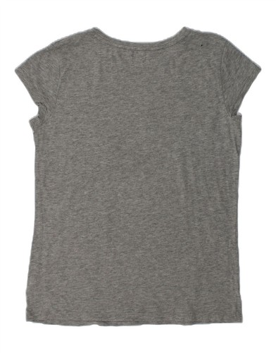 GAP Girls Graphic T-Shirt Top 14-15 Years 2XL Grey Cotton AJ23 - Picture 2 of 3