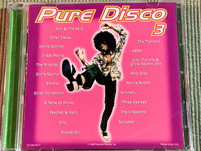 PURE DISCO 3 V/A (21 TRACK CD) FREE SHIPPING