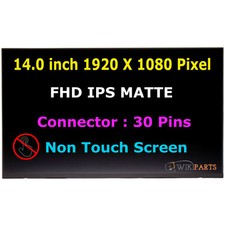 Image of Replacement ASUS ZENBOOK 14 UM433 14.0" FHD LED LCD Laptop Screen Matte 30 Pin