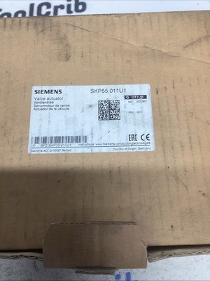 Siemens SKP55.011U1 Valve Actuator SKP55011U1 K619