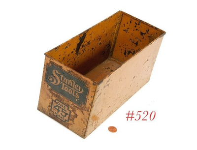 #ad #ad old STANLEY TOOLS 45 TIN METAL ORIGINAL BOX $100.00