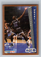 1992-93 Fleer - Shaquille O'Neal #401 (RC)