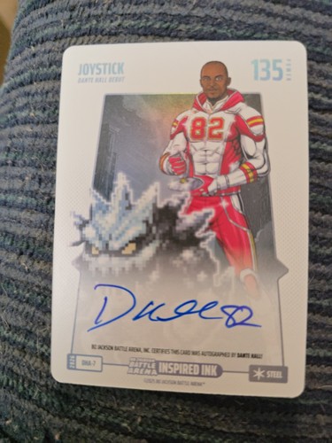 2026 Bo Jackson Battle Arena Joystick Steel Autograph Power 135 Dante Hall