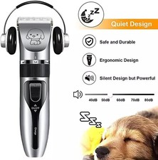 New Masterful Pet Dog Grooming Trimmer Kit Cordless Clippers Hair Shaver Clipper