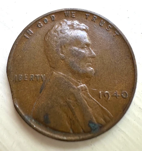 1940-P Lincoln Wheat Cent — photo from the most recent tracked eBay sale