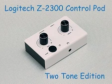 Replacement Control Pod White Over Black for Logitech Z-2300 Computer Speakers