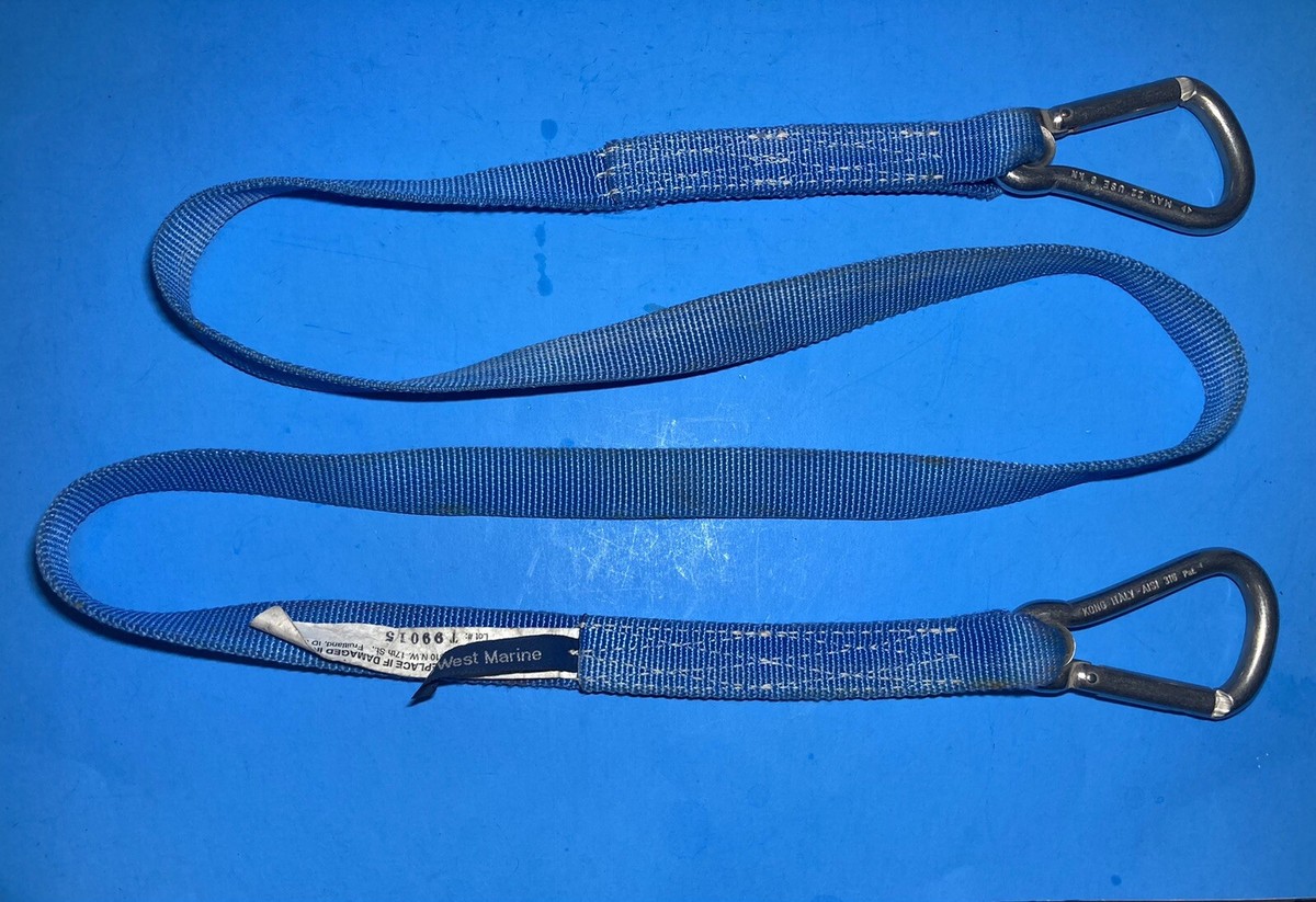 West Marine 6ft Standard Safety Tether Boating Sailing | eBay