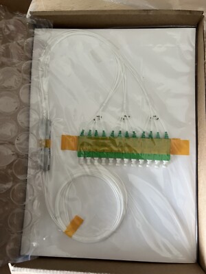 PACK OF 3 1x2 PLC fiber optic splitter mini pipe type LC-APC