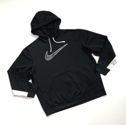 VINTAGE NIKE CENTER SWOOSH HOODIE XL 