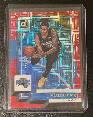 2022-23 Donruss Choice Infinite Red Markelle Fultz #78 Orlando Magic 26 /99