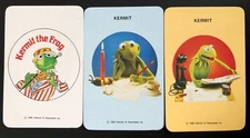 Kermit The Frog Vintage 1970s THE MUPPETS Cartoon 1970s Newsagent Swap Cards Set