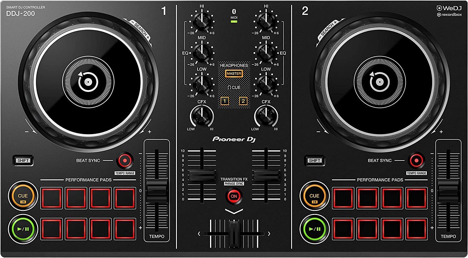 Pioneer DJ DDJ-200 2ch スマート DJコントローラー-serenyi.at