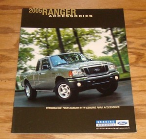 Details About Original 2005 Ford Ranger Truck Accessories Sales Brochure 05