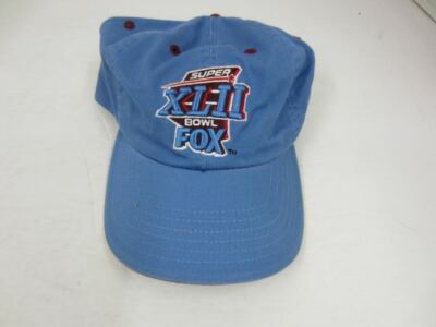 SUPER BOWL XLII Strapback Hat Baseball Cap FOX SPORTS Logo Adjustable One Size