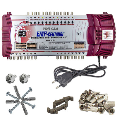 EMP 13/16 SAT-Multischalter Profi Class Digital Multiswitch HDTV UHD 4K Centauri